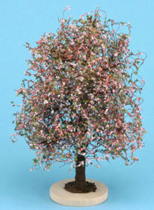 Tree w/ Pink-Fuchsia Flowers