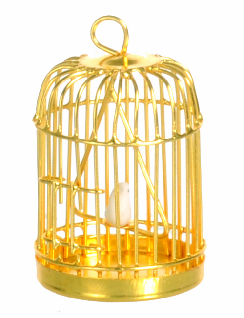 brass bird cage