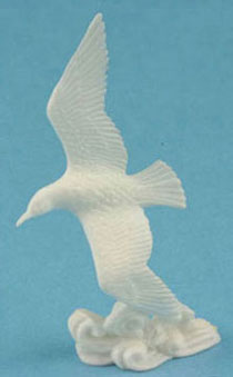 Plastic Seagull Figurine