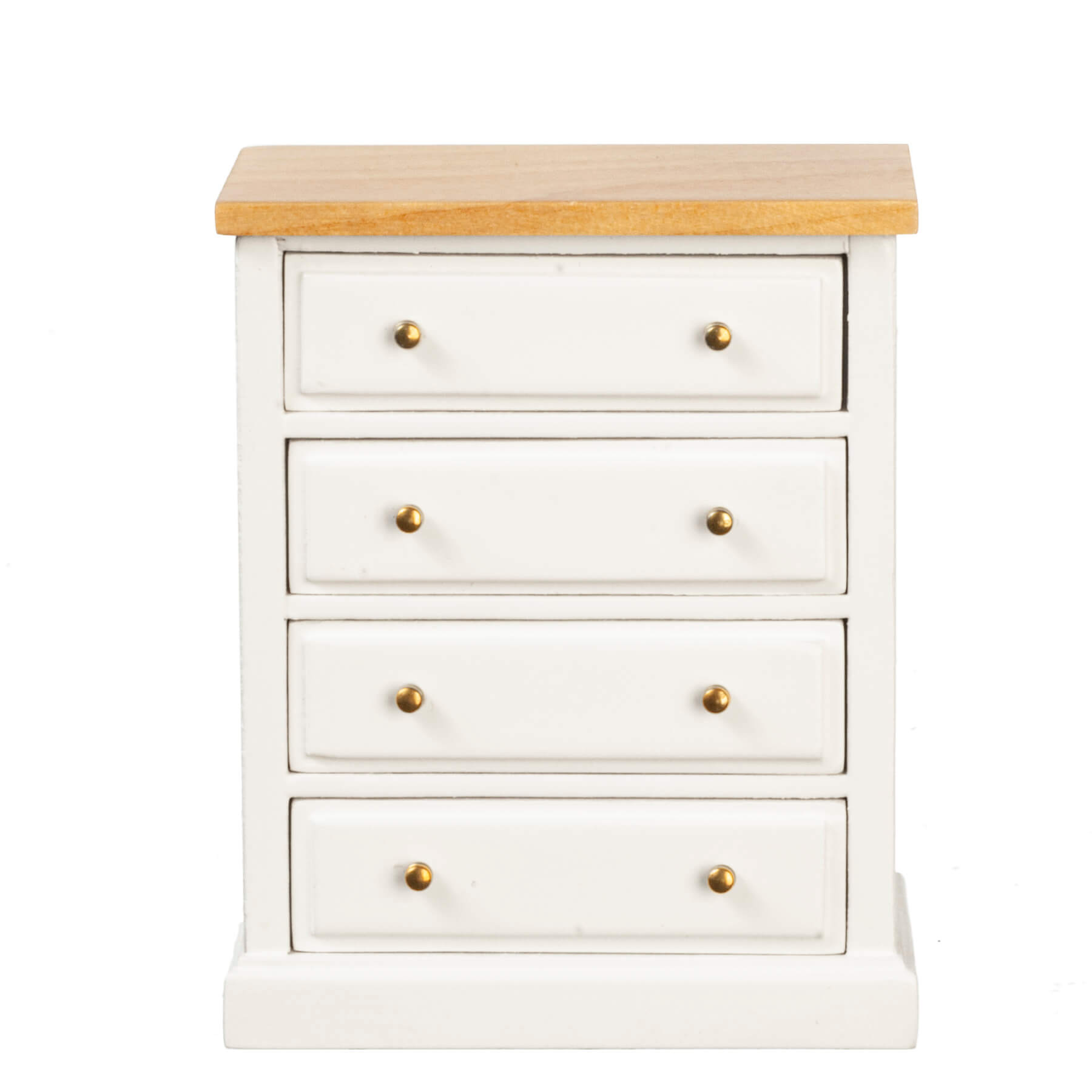 4 Drawer Chest Dresser - White