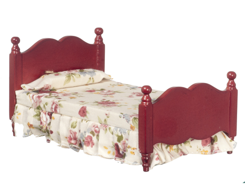 Classic Twin Bed - Mahogany