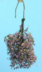 Hanging Plant:Burgundy & Mauve Small