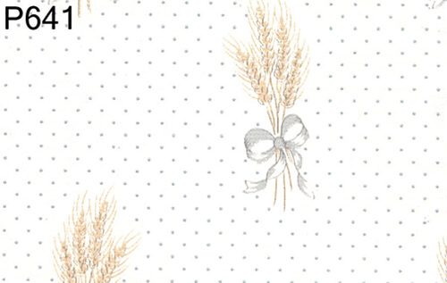 (image for) Dotted Wheat Wallpaper 3pc