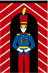 1/4in Scale Rug Toy Soldier