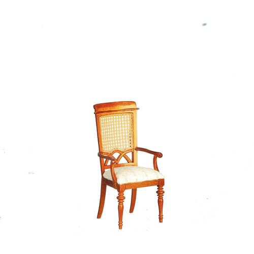 (image for) Berger French Style Armchair - Walnut