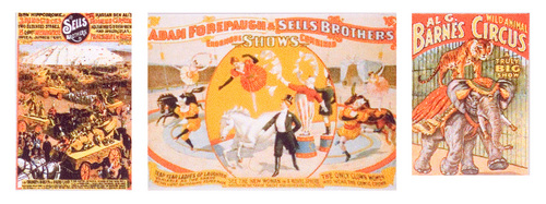 Vintage Circus Posters Discontinued