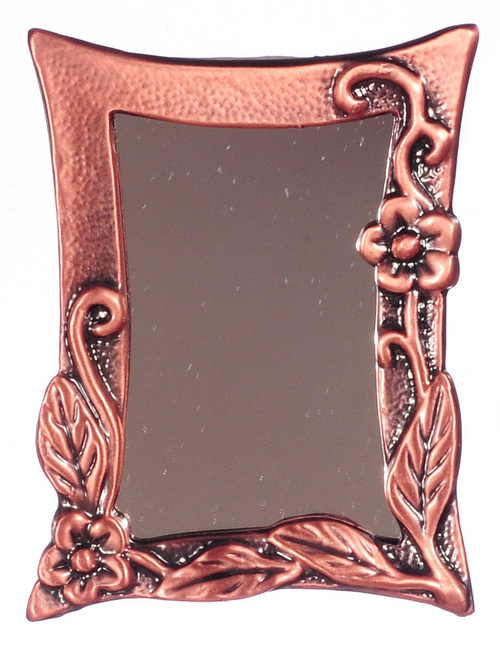 Antique Copper Wall Mirror