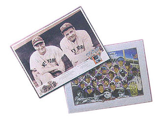 Baseball Players Posters Assorted 2pc