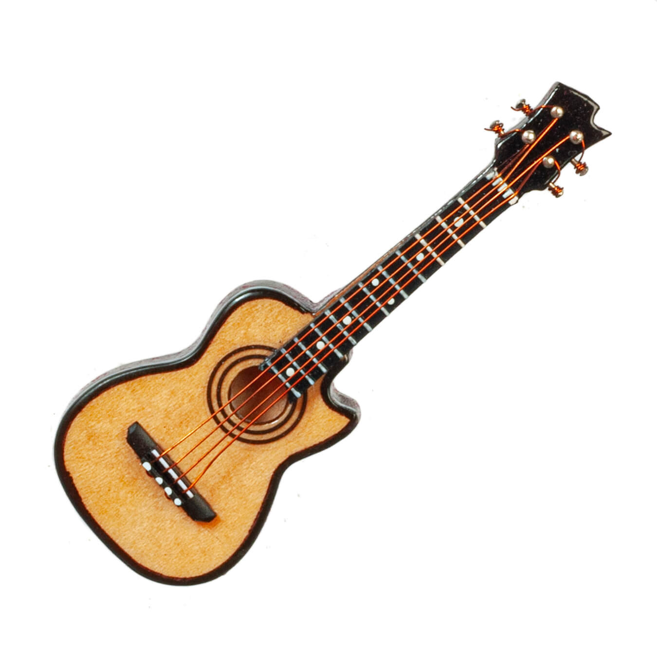 Acoustic Guitar w/ Case - Fancy