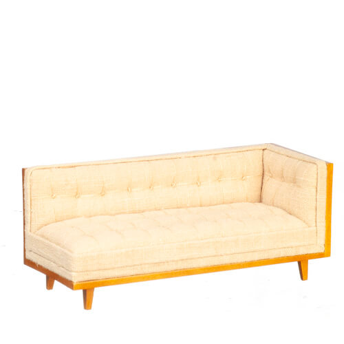 Mid Century Tan Sectional