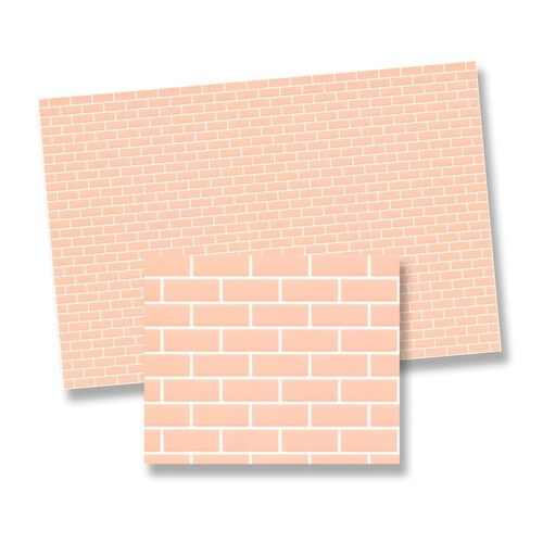 (image for) Pink Brick Wall Sheet