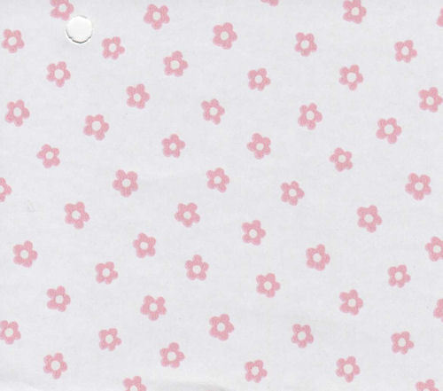 (image for) PP Wallpaper Tiny Pink Flowers On White 3pc
