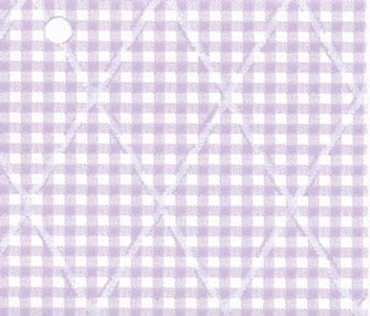 (image for) Lavender Check Trellis Wallpaper-3pc