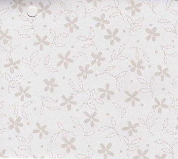(image for) PP Wallpaper White On White Flowers 3pc