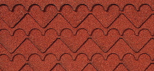 (image for) Heart Design Asphalt Shingles