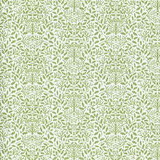 (image for) Wallpaper Acorns Green on White 3pc