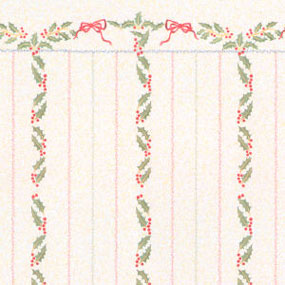 (image for) Wallpaper Christmas Stripes 3pc