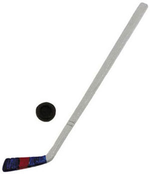 Hockey Stick w/ Puck