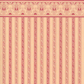 (image for) Wallpaper Regency Stripe Plum 3pc