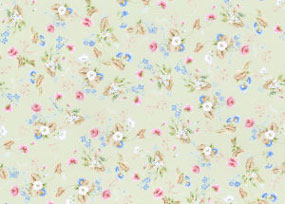 (image for) Wallpaper Rococo Silk Green 6pc