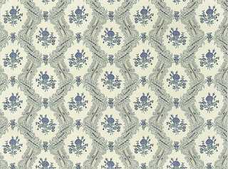(image for) Wallpaper Ogee Lace Blue 3pc