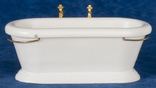 Old Fashioned Bathtub - White