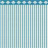 1/2 in Scale Wallpaper Blue Ticking 6pc