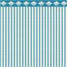 (image for) 1/2in Scale Wallpaper Blue Ticking 6pc