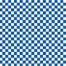 (image for) 1/2in Scale Wallpaper Blue Check 6pc