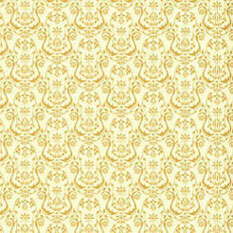(image for) Wallpaper Urn Gold 3pc