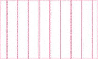 (image for) Wallpaper White on Pink 3pc