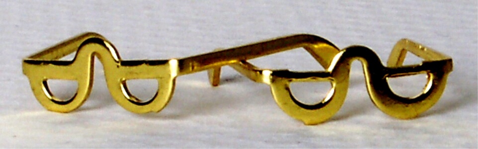 Gold Eyeglasses 2pc
