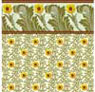 (image for) 1/2in Scale Wallpaper Sunflower 6pc