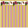 (image for) 1/2in Scale Wallpaper Cabernet 6pc