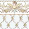 (image for) 1/2in Scale Wallpaper St Elizabeth Blue 6pc